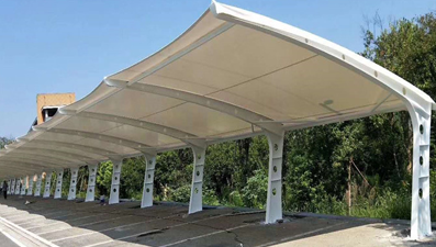 膜結(jié)構(gòu)車(chē)棚驗(yàn)收時(shí)注意的標(biāo)準(zhǔn)