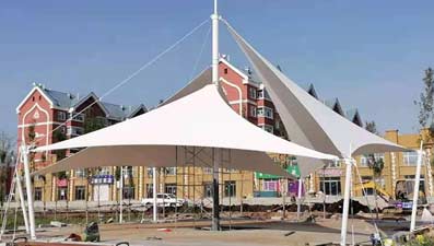 北京膜結(jié)構(gòu)夜晚展示的形象魅力!