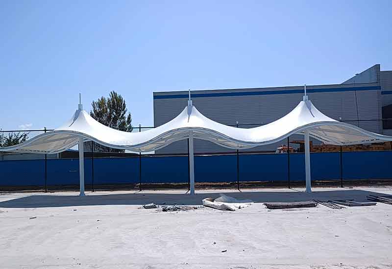 北京膜結構車棚 北京膜結構車棚